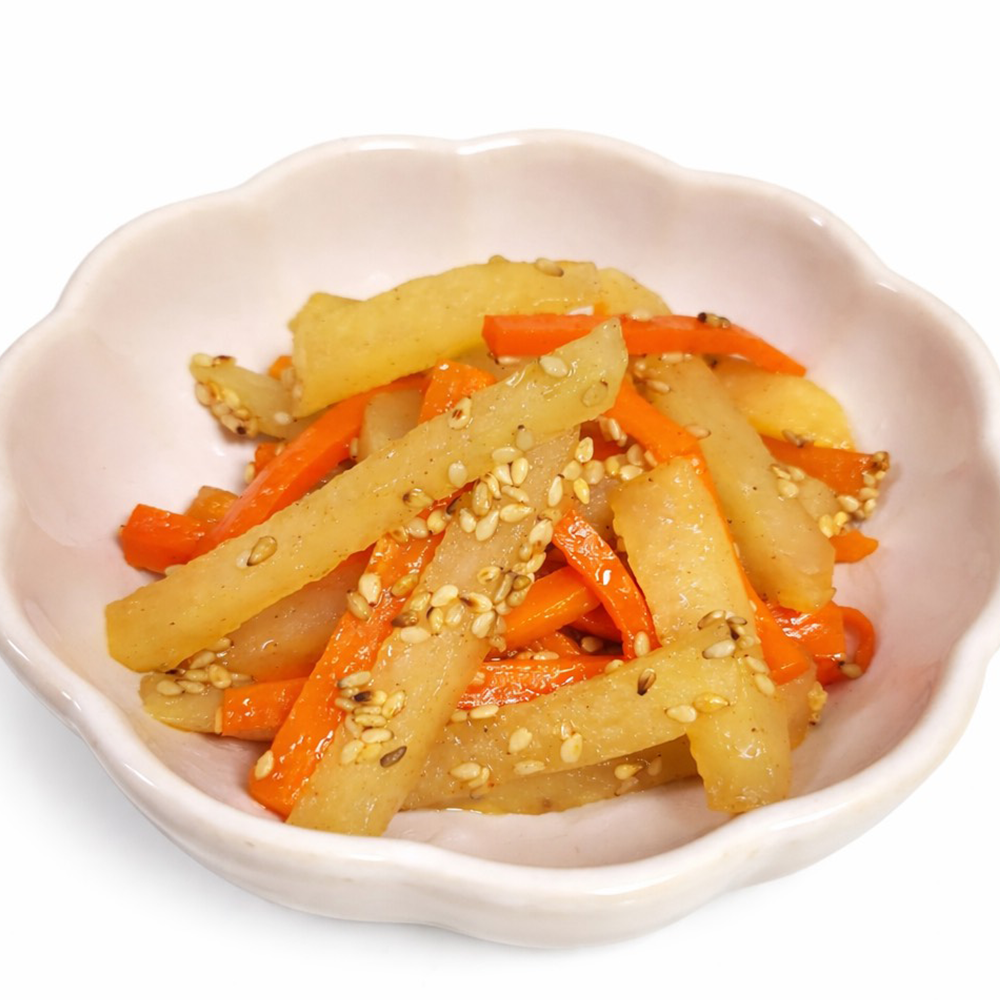 じゃがいもとにんじんのきんぴら