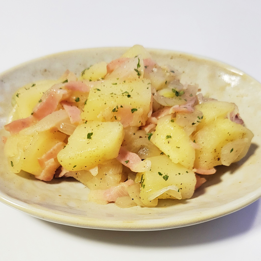 レンジで簡単!ジャーマンポテト